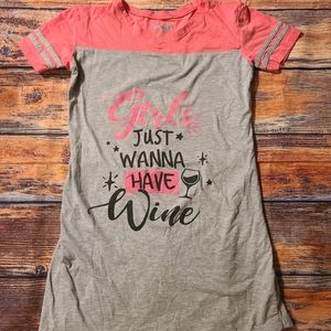 Women's Sleep T-shirt Size Large